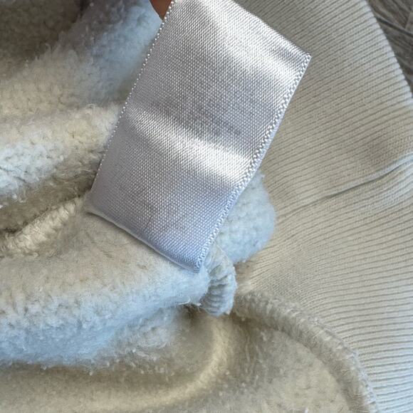 CHERRY LOS ANGELES x 818 TEQUILA Cream Crewneck Sweatshirt with Teal Print - Picture 6 of 11